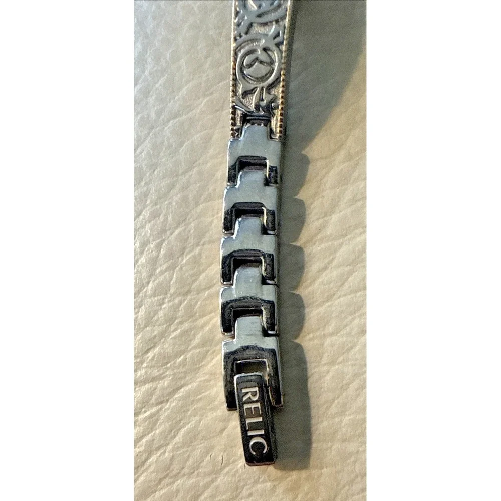 Relic Women's Silver Toned Band Analog Watch